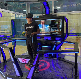 VR行走平台 消防逃生体验 安全生产 法制教育